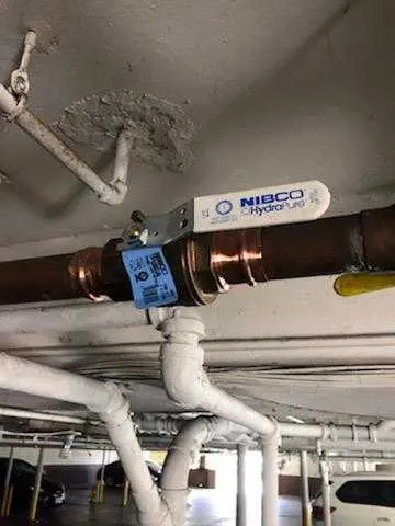 Copper pipe repair and valve work for Backflow Testing in Mantoloking